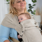 Ergonomische Babytrage mit Schnallen – passt ab Sitzalter bis Ende der Tragezeit
