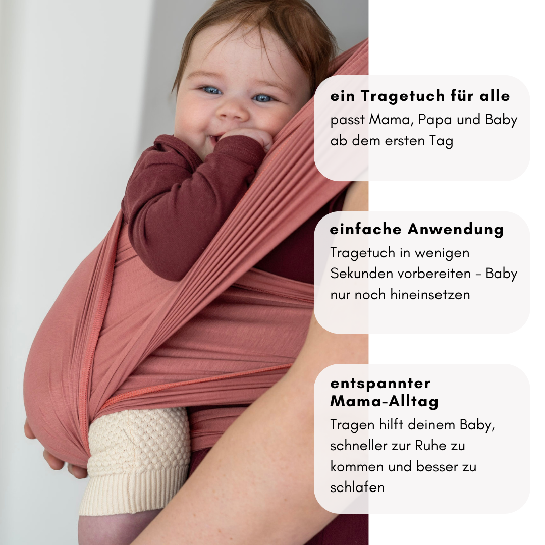 Elastisches Babytragetuch Hold.me - Adele -