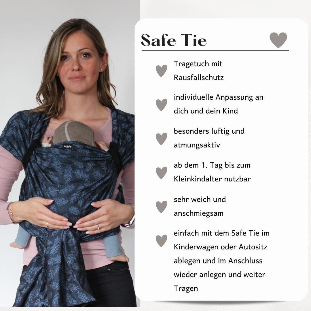 Safe.Tie Tragetuch Toddlersize - Liliane -