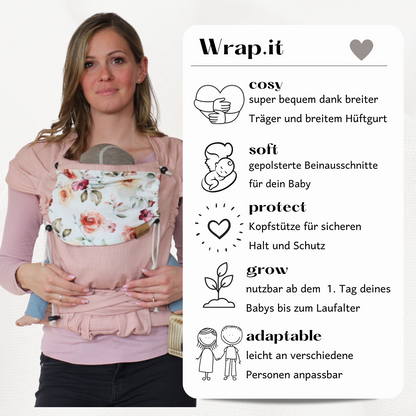 Wrap.it Classic SLIM Premium Babysize - Juna -