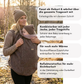 Tragecover für jede Babytragen aus Wollwalk für jedes Wetter 