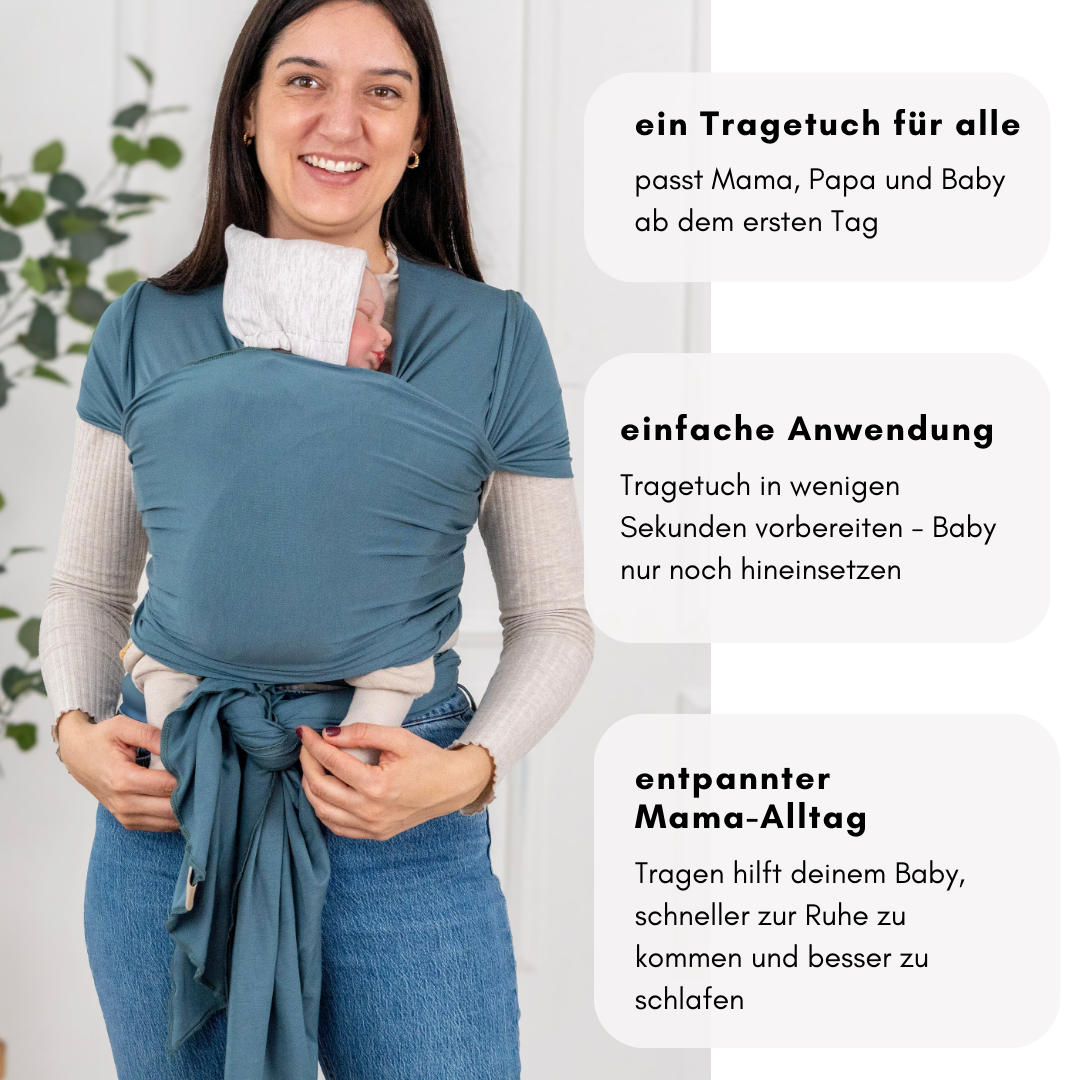 Elastisches Babytragetuch Hold.me - Tamo -